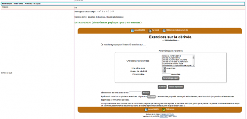 ent, cahier de textes, html