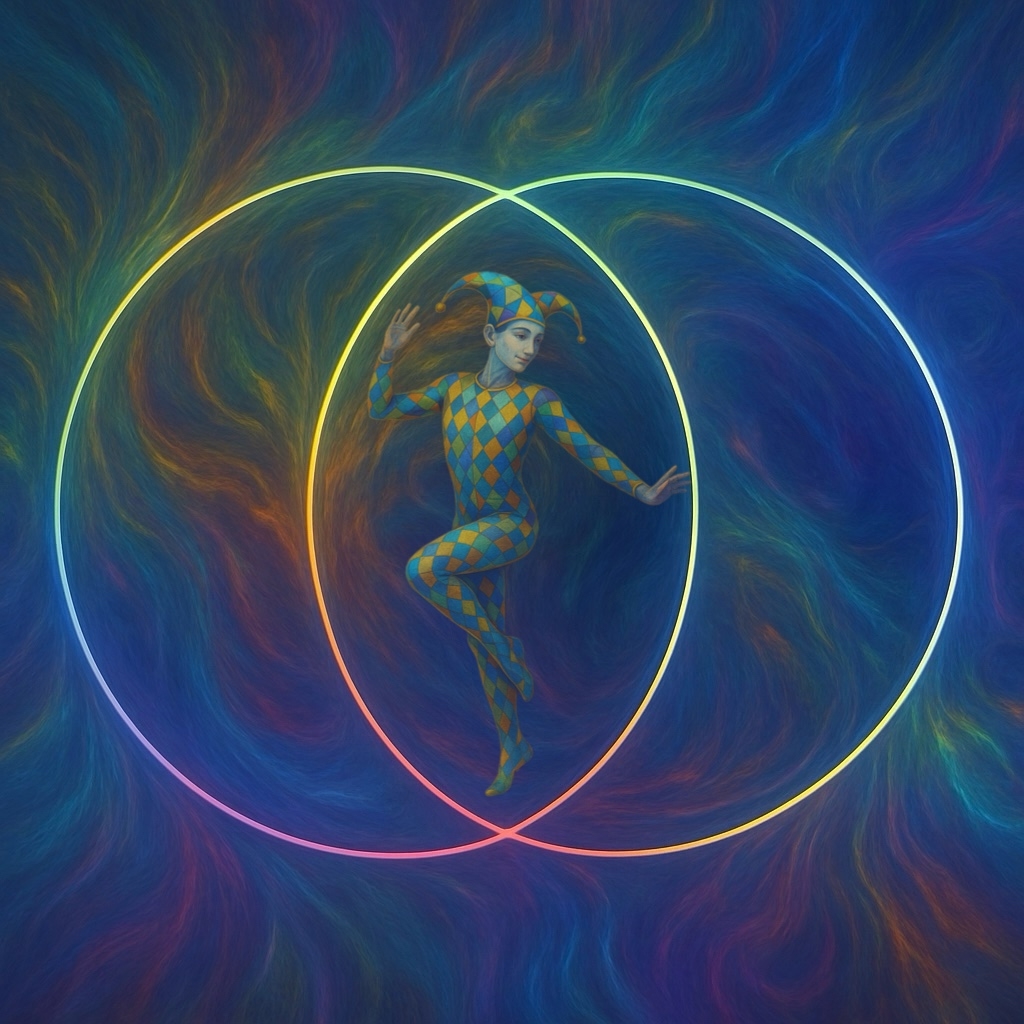 mandorle, arlequin , flux_intégral, archétype