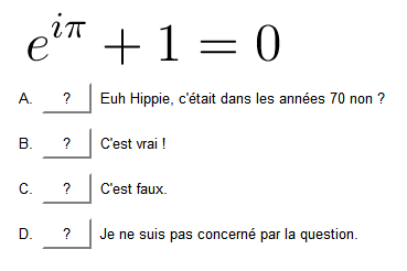 qcm, mathématiques hotpotatoes, logiciel, apprentissage,humour